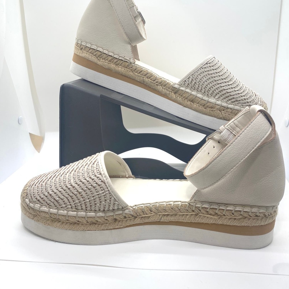 Vince Camuto Brilesha platform ankle straps Imported Women's Shoes sz 8 - Picture 1 of 6